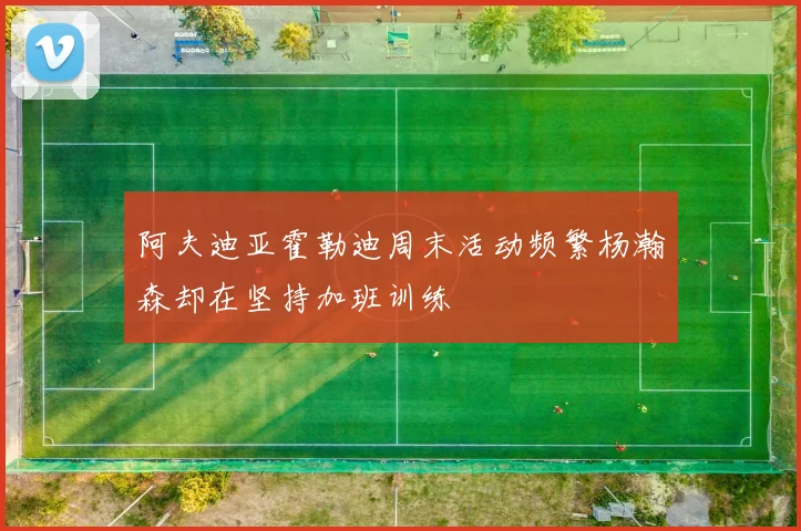 阿夫迪亚霍勒迪周末活动频繁杨瀚森却在坚持加班训练